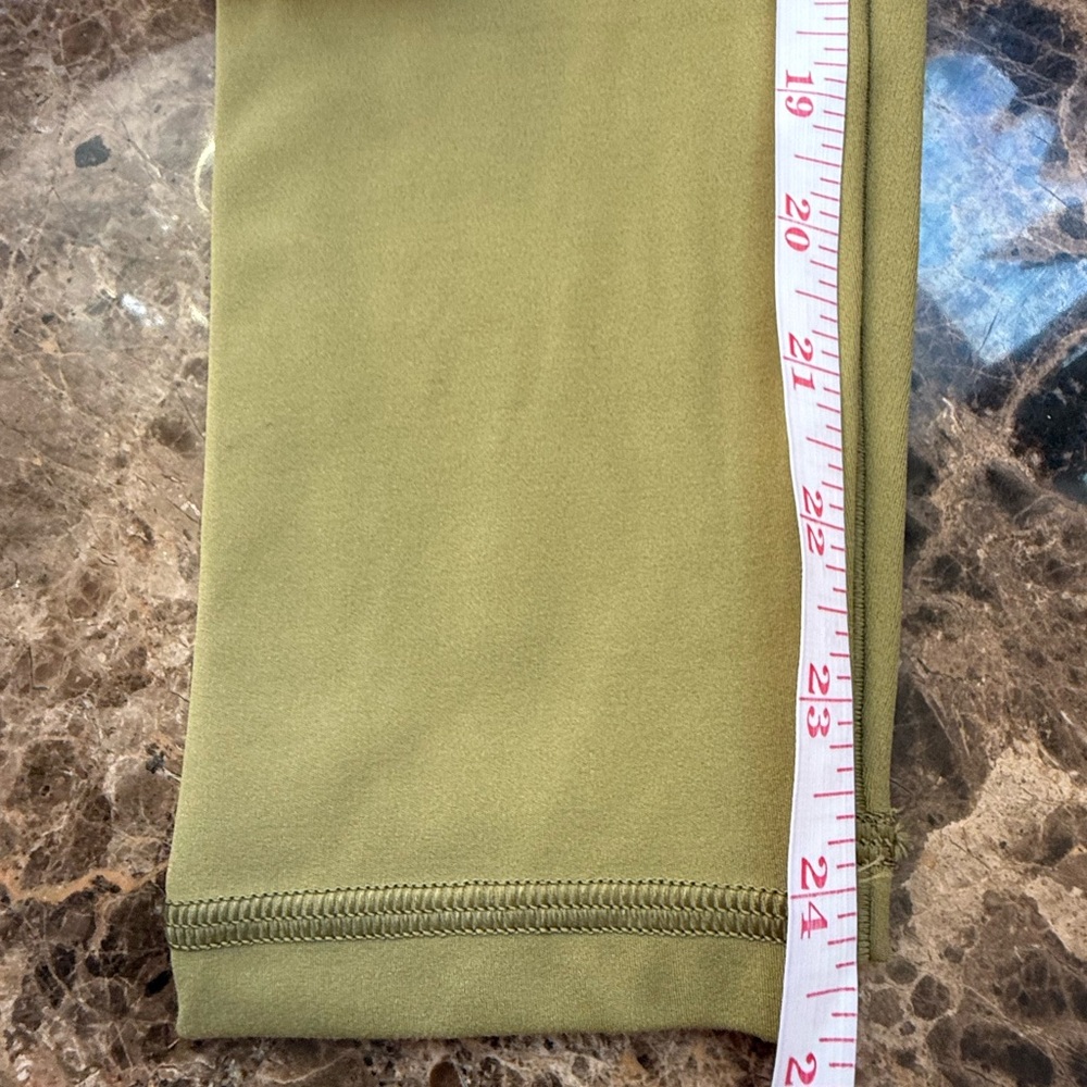 Offline By Aerie Real Me Xtra High Waisted Crossover Legging Olive Size S - Picture 6 of 9